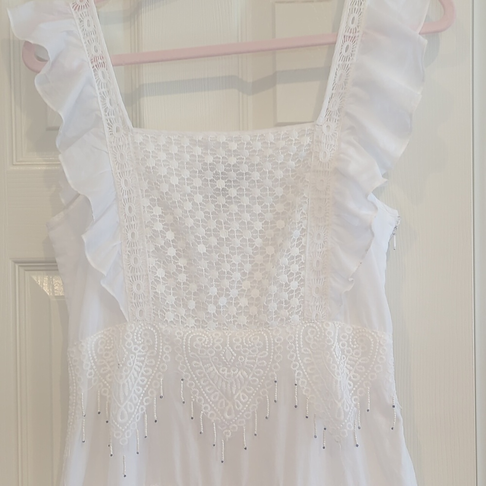 Anthropologie Rina Dhaka beaded midi dress size 4 RARE - Picture 3 of 14